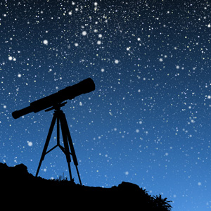 Telescope and stars